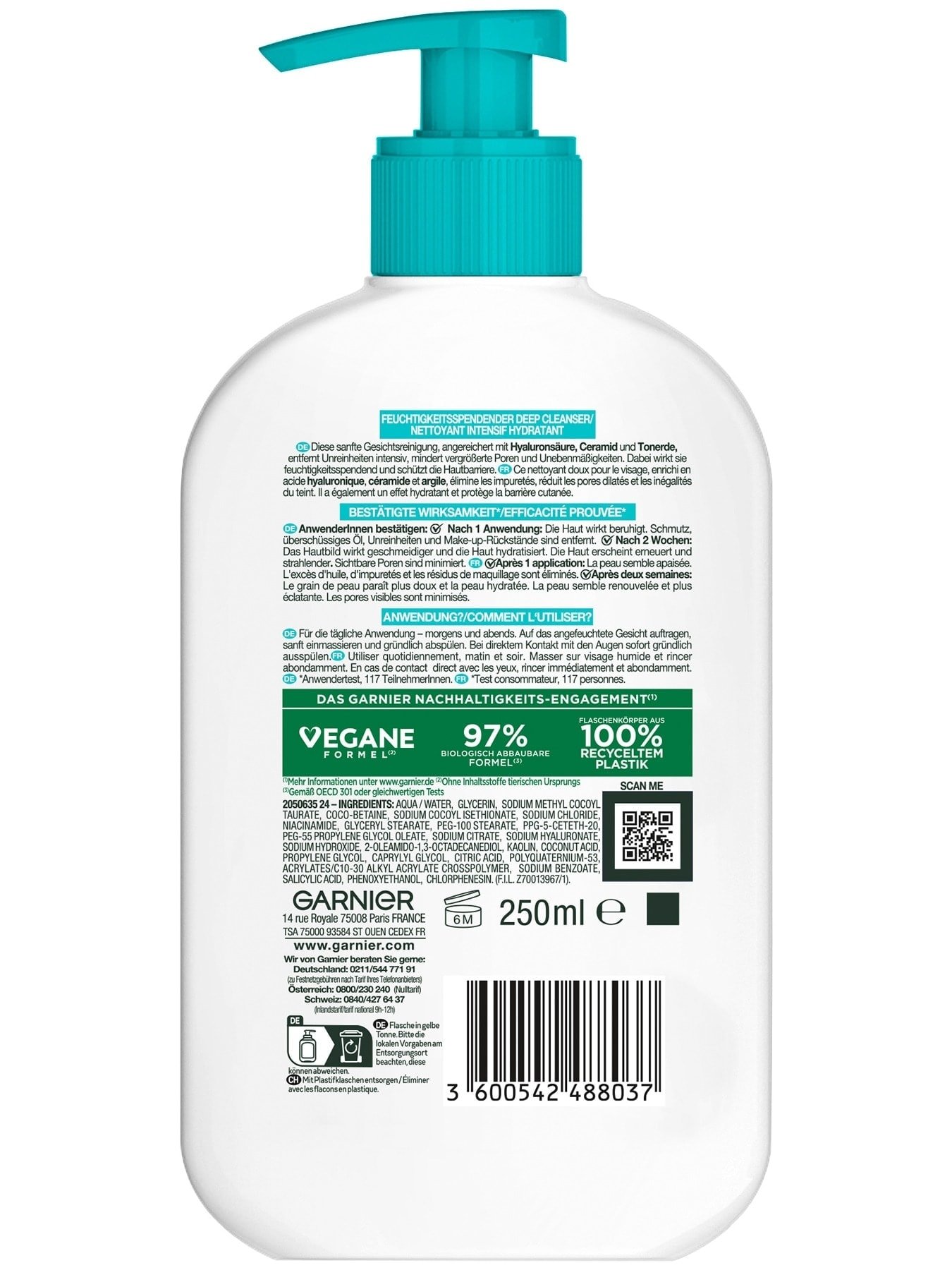 Illustration du produit Garnier Hydrating Deep Cleanser